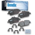 Order Plaquettes avant en céramique de qualité supérieure de BENDIX - CFC1308 For Your Vehicle