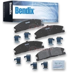 Order Plaquettes avant en c�ramique de qualit� sup�rieure by BENDIX - CFC1611 For Your Vehicle