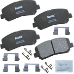 Order Front Premium Ceramic Pads by BENDIX - CFC1640K1 For Your Vehicle