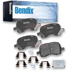 Order Front Premium Ceramic Pads by BENDIX - CFC741 For Your Vehicle
