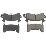 Order Front Premium Ceramic Pads by CENTRIC PARTS - 301.01540 For Your Vehicle