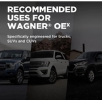 Order WAGNER - OEX1649 - Front Premium Ceramic Pads For Your Vehicle