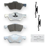 Order NRS BRAKE - NS1047 - Premium Galvanized Disc Brake Pad Set For Your Vehicle