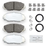 Order NRS BRAKE - NS1210 - Premium Galvanized Disc Brake Pad Set For Your Vehicle