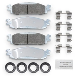 Order NRS BRAKE - NS1376 - Premium Galvanized Disc Brake Pad Set For Your Vehicle