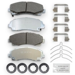 Order Front Premium Galvanized Pads by NRS BRAKE - NS1584 For Your Vehicle