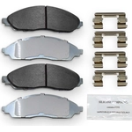 Order Front Premium Galvanized Pads by NRS BRAKE - NS2402 For Your Vehicle
