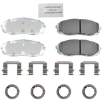 Order NRS BRAKE - NS2408 - Premium Galvanized Disc Brake Pad Set For Your Vehicle