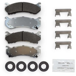 Order Front Premium Galvanized Pads by NRS BRAKE - NS785 For Your Vehicle