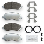 Order NRS BRAKE - NS866 - Premium Galvanized Disc Brake Pad Set For Your Vehicle