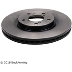 Front Premium Rotor by BECK/ARNLEY - 083-3017