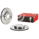 Order Front Premium Rotor by BREMBO - 09.6752.10 For Your Vehicle