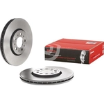 Order Front Premium Rotor by BREMBO - 09.7010.21 For Your Vehicle