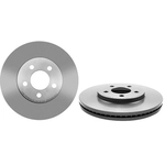Order Front Premium Rotor by BREMBO - 09.8872.11 For Your Vehicle