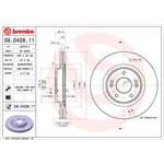 Order Front Premium Rotor by BREMBO - 09.D428.11 (1 Qty) For Your Vehicle