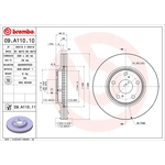 Order Front Premium Rotor by BREMBO - 09.A110.11 For Your Vehicle