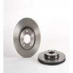 Order Front Premium Rotor by BREMBO - 09.A113.11 For Your Vehicle