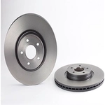 Order Front Premium Rotor by BREMBO - 09.A728.11 For Your Vehicle