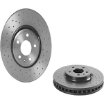 Order Front Premium Rotor by BREMBO - 09.A758.1X For Your Vehicle