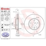 Order Front Premium Rotor by BREMBO - 09.A971.11 For Your Vehicle