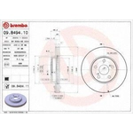 Order Front Premium Rotor by BREMBO - 09.B494.11 For Your Vehicle