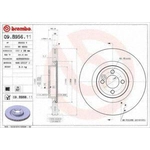 Order Front Premium Rotor by BREMBO - 09.B956.11 For Your Vehicle