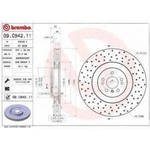 Order Front Premium Rotor by BREMBO - 09.C942.11 (1 Qty) For Your Vehicle