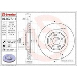 Order Front Premium Rotor by BREMBO - 09.D027.11 For Your Vehicle