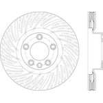 Order Front Premium Rotor by CENTRIC PARTS - 125.33142 For Your Vehicle