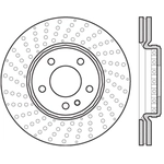 Order Disque avant de qualit� sup�rieur by CENTRIC PARTS - 125.35101 For Your Vehicle