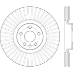 Order Front Premium Rotor by CENTRIC PARTS - 125.39054 For Your Vehicle