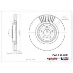 Order EUROROTOR - NI4021 - Front Premium Rotor For Your Vehicle