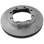 Order UQUALITY - 2005593 - Front Disc Brake Rotor For Your Vehicle