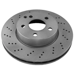 Order UQUALITY - 2034425 - Front Disc Brake Rotor For Your Vehicle