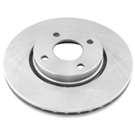 Order UQUALITY - 2054062 - Front Disc Brake Rotor For Your Vehicle