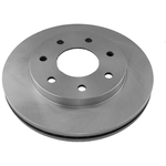 Order UQUALITY - 2054110 - Front Disc Brake Rotor For Your Vehicle