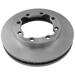 Order UQUALITY - 2055028 - Front Disc Brake Rotor For Your Vehicle