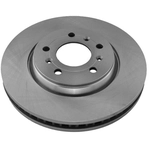 Order UQUALITY - 2055107 - Front Disc Brake Rotor For Your Vehicle