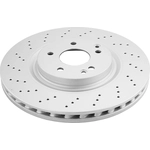 Order UQUALITY - 2900706 - Front Disc Brake Rotor For Your Vehicle