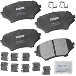 Order Front Premium Semi Metallic Pads by BENDIX - CFM1179 For Your Vehicle
