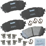 Order Front Premium Semi Metallic Pads by BENDIX - CFM1711 For Your Vehicle