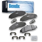 Order Front Premium Semi Metallic Pads by BENDIX - CFM731 For Your Vehicle