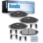 Order Front Premium Semi Metallic Pads by BENDIX - CFM931 For Your Vehicle