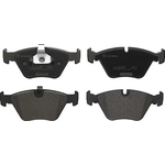 Order Plaquettes avant semi-métallique de qualité supérieur by BREMBO - P06022 For Your Vehicle