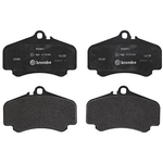 Order Plaquettes avant semi-métallique de qualité supérieur by BREMBO - P65011 For Your Vehicle