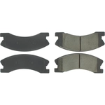 Order Front Premium Semi Metallic Pads by CENTRIC PARTS - 300.09450 For Your Vehicle