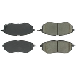 Order Front Premium Semi Metallic Pads by CENTRIC PARTS - 300.10780 For Your Vehicle
