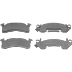 Order WAGNER - MX153 - ThermoQuiet Disc Brake Pad Set For Your Vehicle