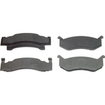 Order WAGNER - MX269 - ThermoQuiet Disc Brake Pad Set For Your Vehicle