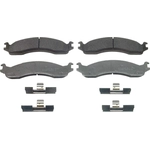 Order WAGNER - MX655 - ThermoQuiet Disc Brake Pad Set For Your Vehicle